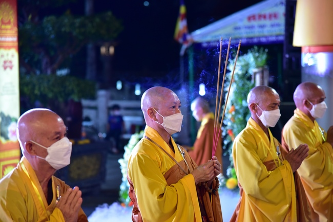 Impressed night of Amitabha Buddha's Birthday in 2021