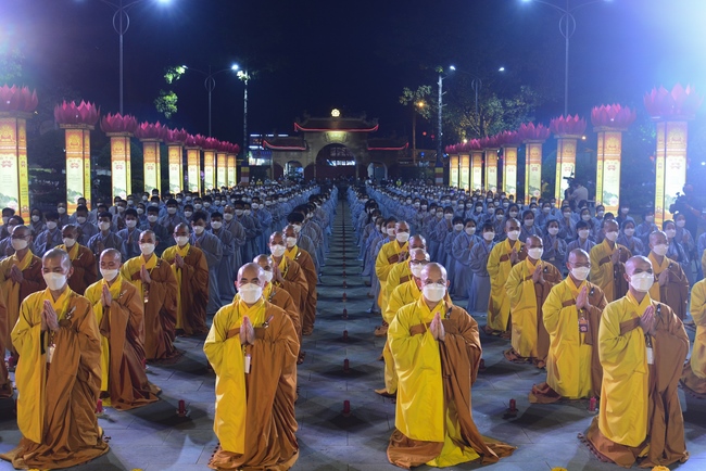 Impressed night of Amitabha Buddha's Birthday in 2021