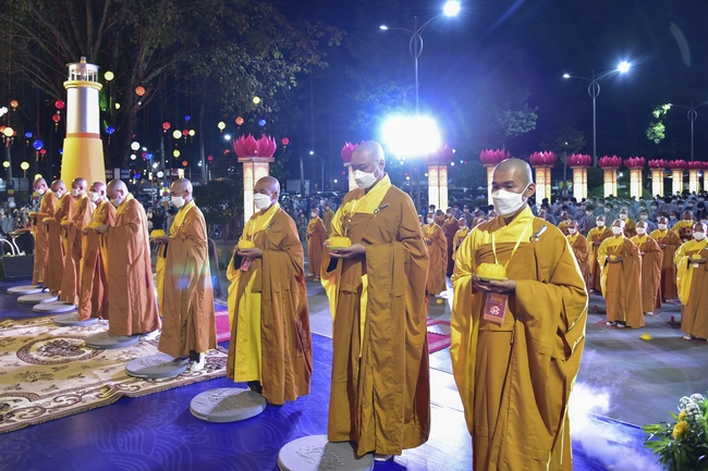 Impressed night of Amitabha Buddha's Birthday in 2021
