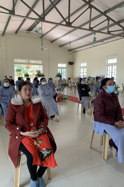 The wedding ceremony in period of the Covid-19 epidemic at Dong Cao Pagoda, Thanh Hoa province