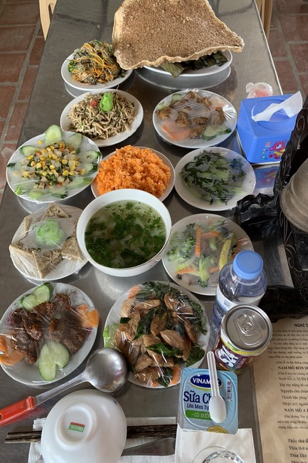 The wedding ceremony in period of the Covid-19 epidemic at Dong Cao Pagoda, Thanh Hoa province