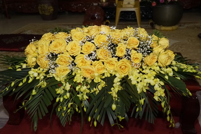 The candle lighting ceremony commemorating Buddha Amitabha at Dong Cao Pagoda - Thanh Hoa in 2021