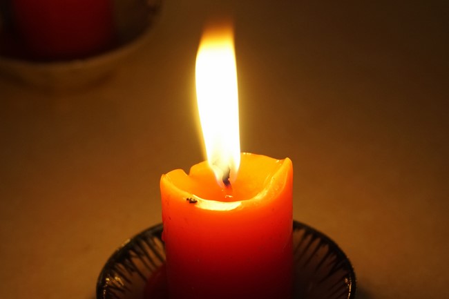 The candle lighting ceremony commemorating Buddha Amitabha at Dong Cao Pagoda - Thanh Hoa in 2021