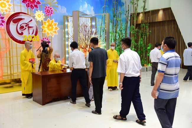 Lì xì Phật tử nội tự 2021