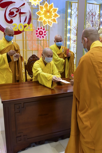 Lì xì Phật tử nội tự 2021