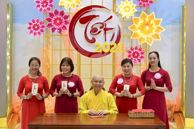 Lì xì Phật tử nội tự 2021