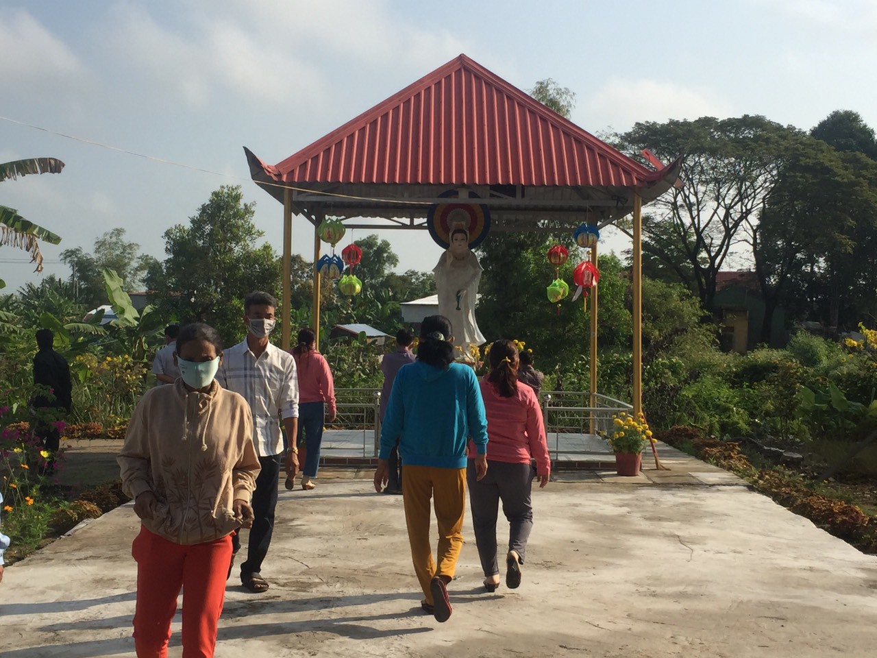 Ngày đầu xuân chùa An Hương, An Giang