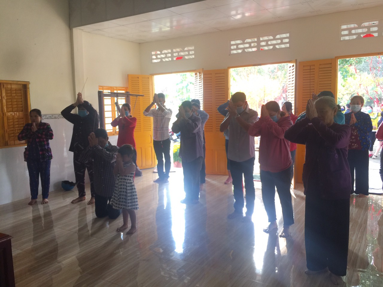 Ngày đầu xuân chùa An Hương, An Giang