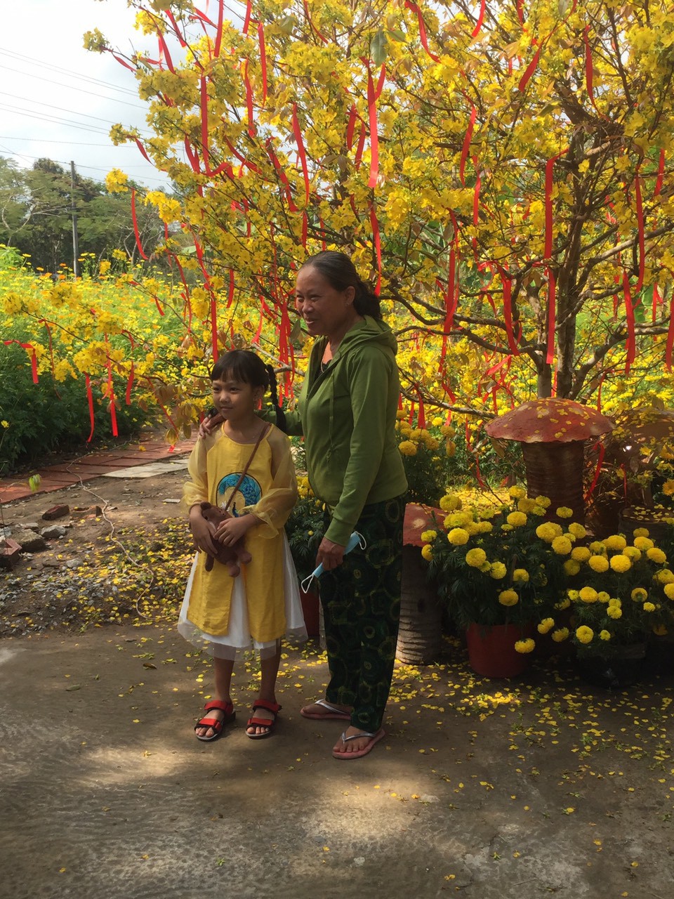 Ngày đầu xuân chùa An Hương, An Giang