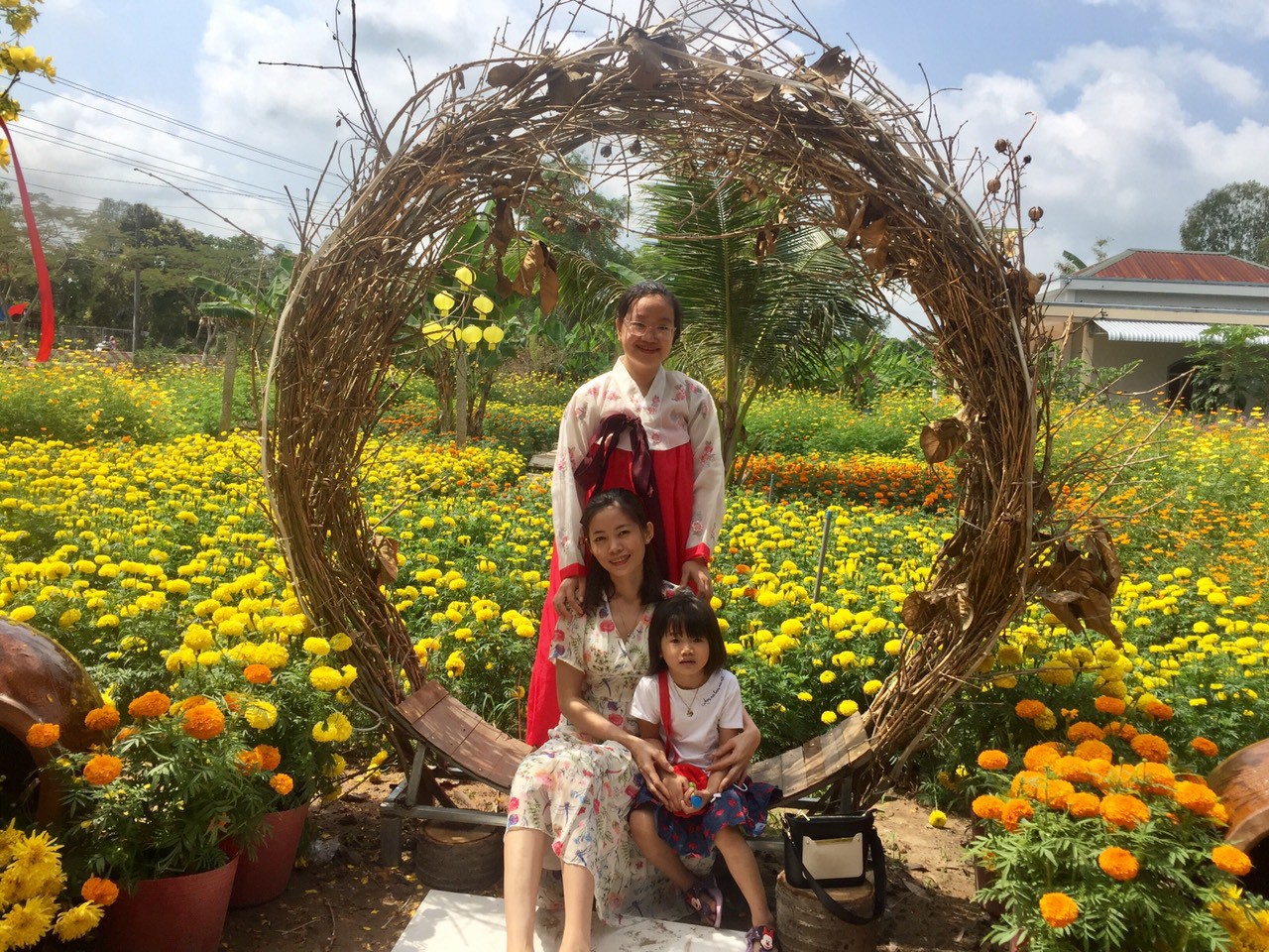 Ngày đầu xuân chùa An Hương, An Giang