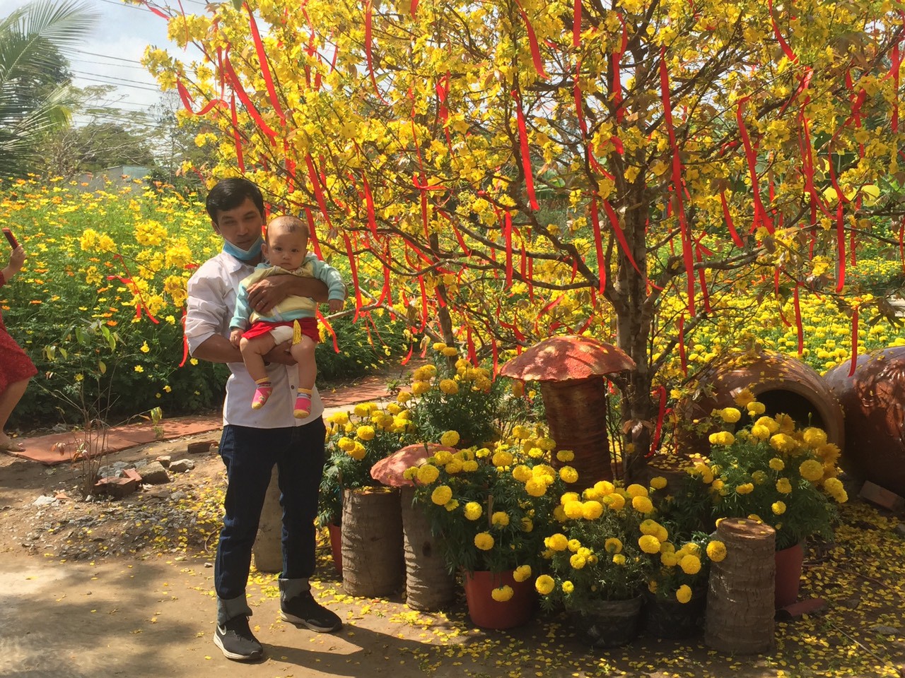 Ngày đầu xuân chùa An Hương, An Giang