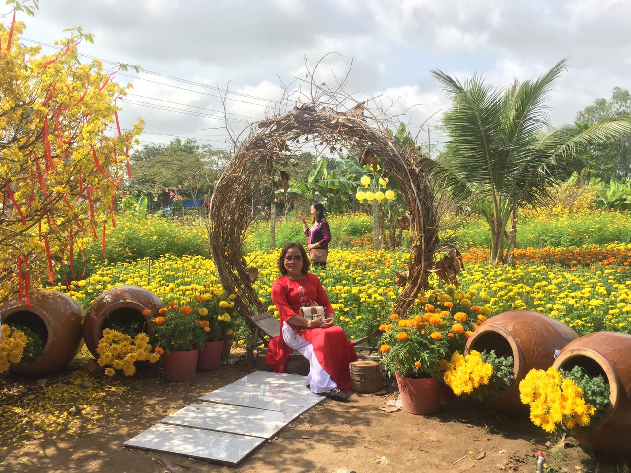 Ngày đầu xuân chùa An Hương, An Giang
