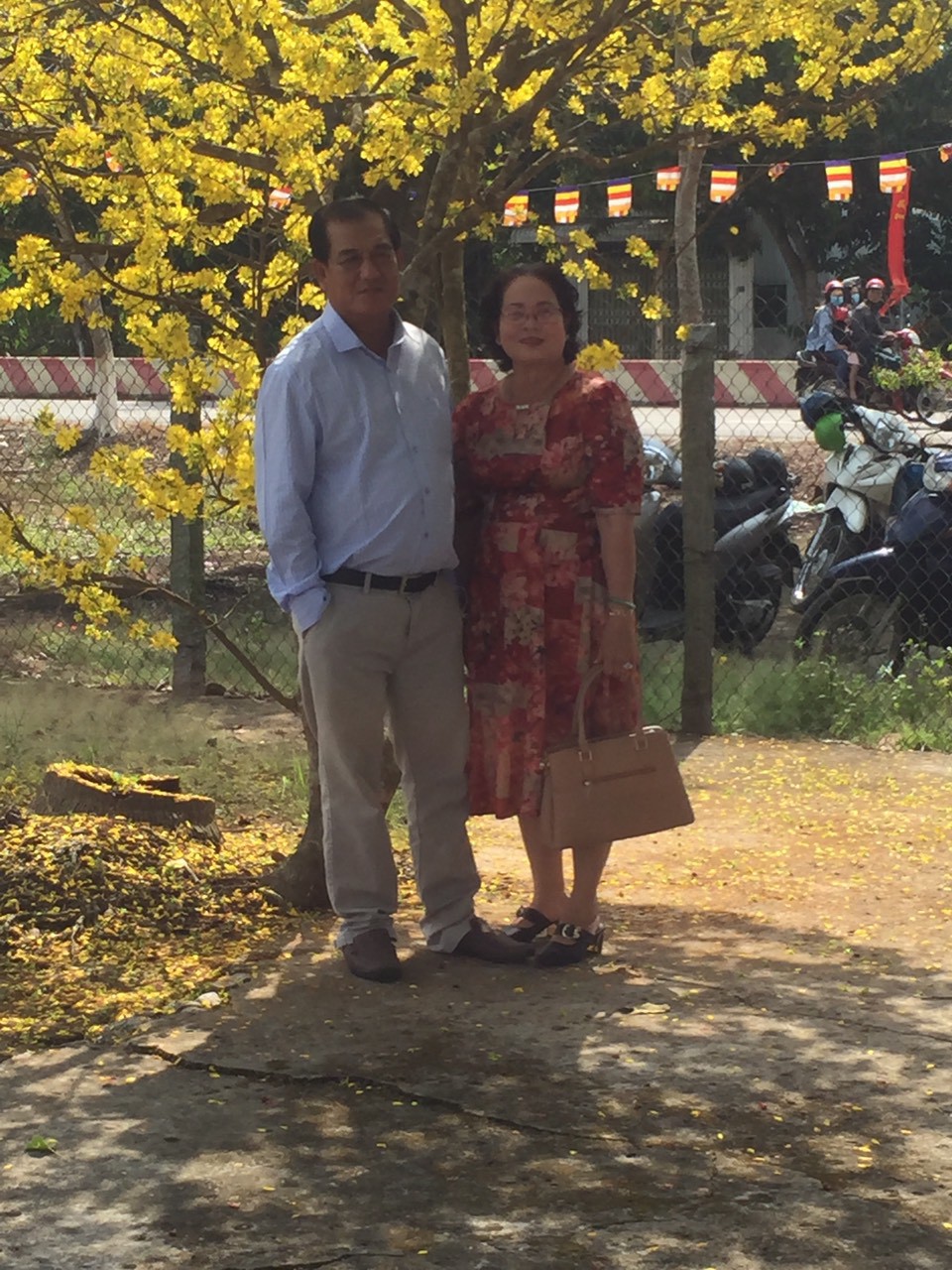 Ngày đầu xuân chùa An Hương, An Giang