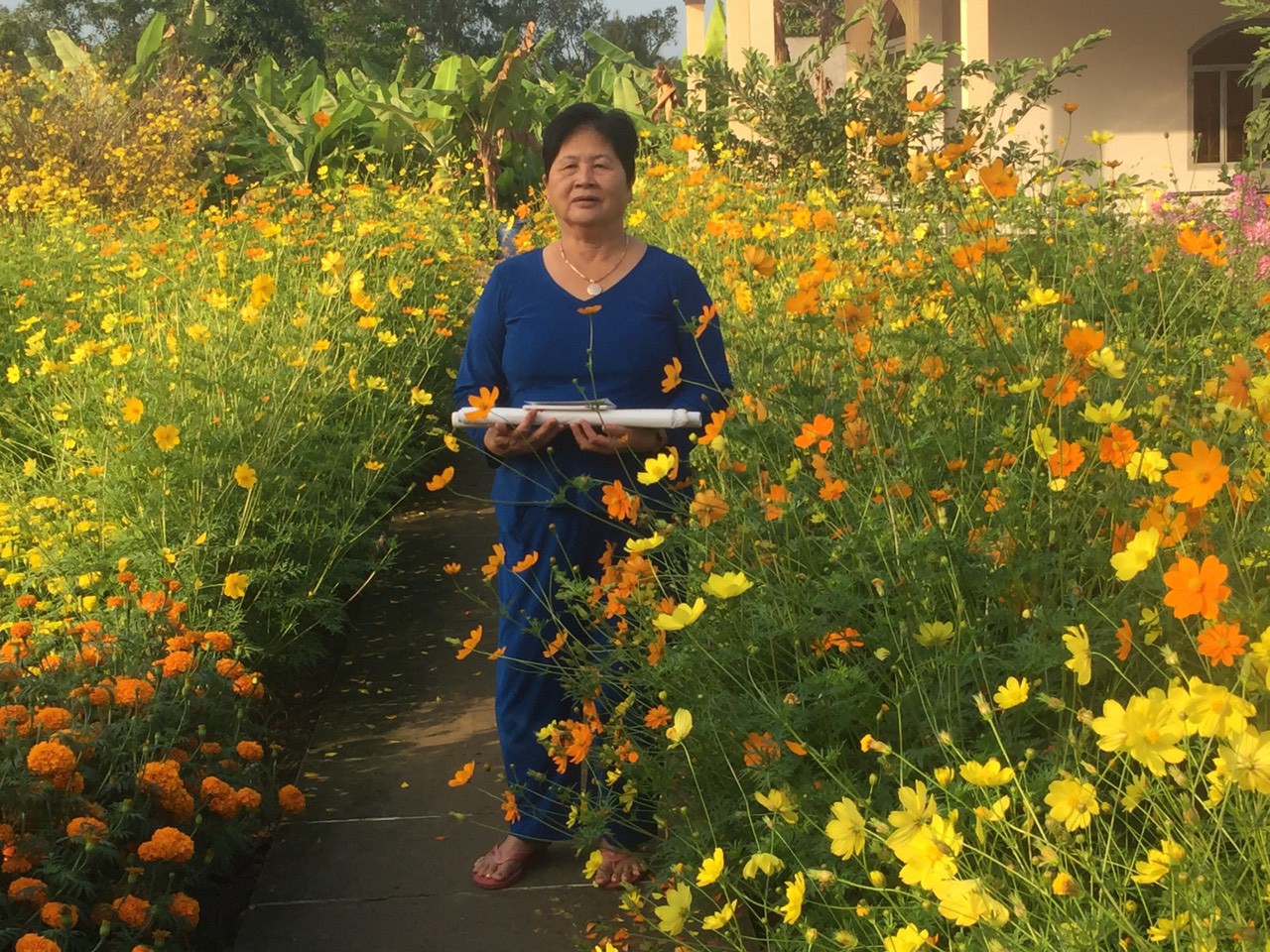 Ngày đầu xuân chùa An Hương, An Giang