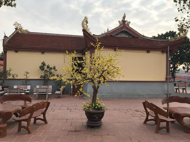 Trưởng Ban Tôn Giáo Quảng Ninh cùng Lãnh đạo UBND Tp. Hạ Long chúc tết chùa Tiêu Dao