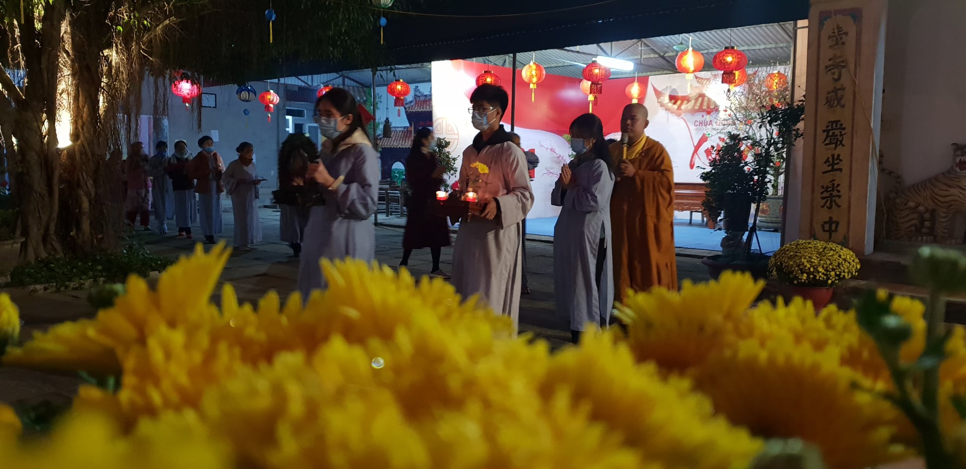 Welcoming the New Year's Eve at Dong Cao Pagoda - Thanh Hoa