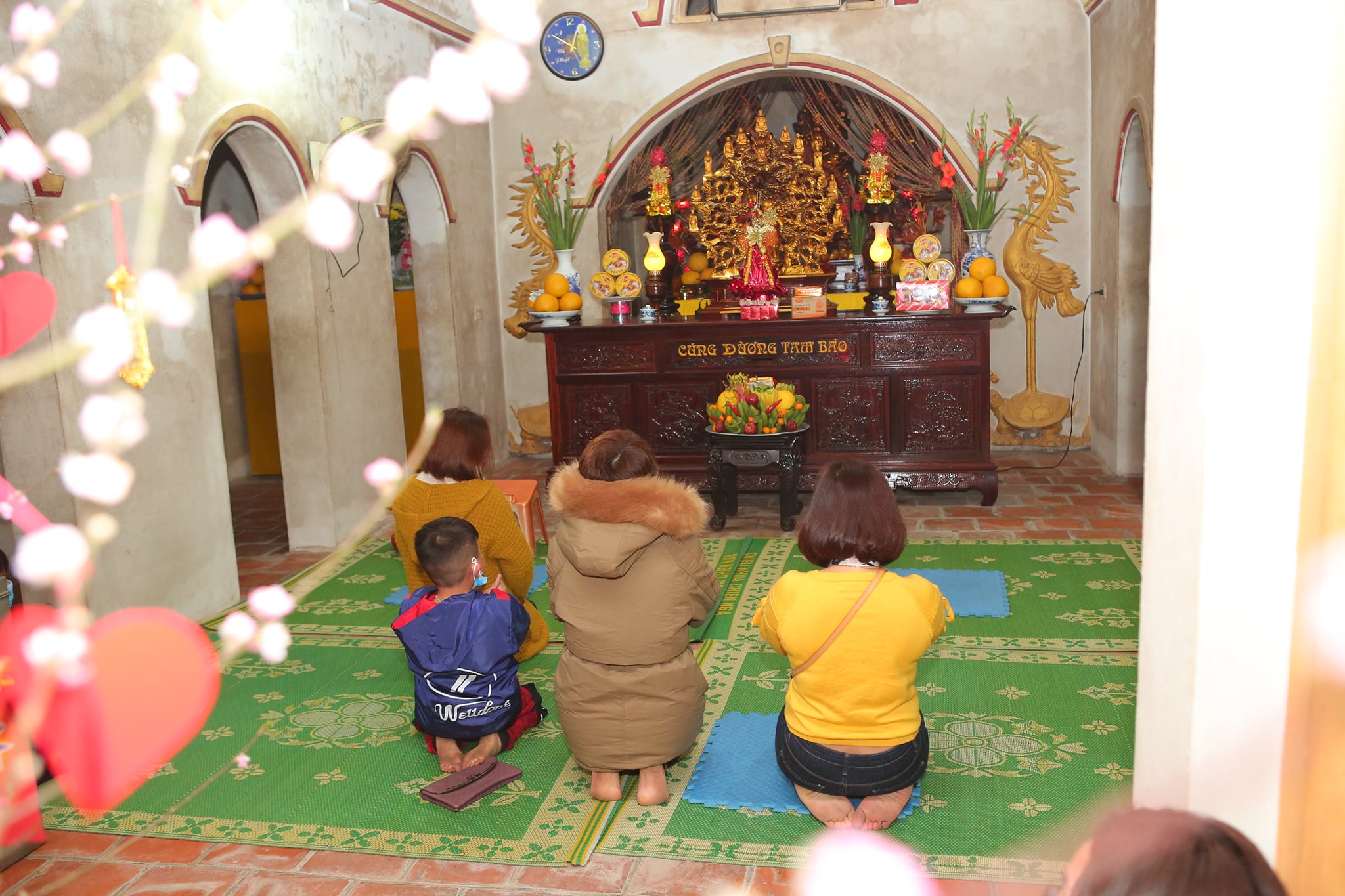 Welcoming the New Year's Eve at Dong Cao Pagoda - Thanh Hoa