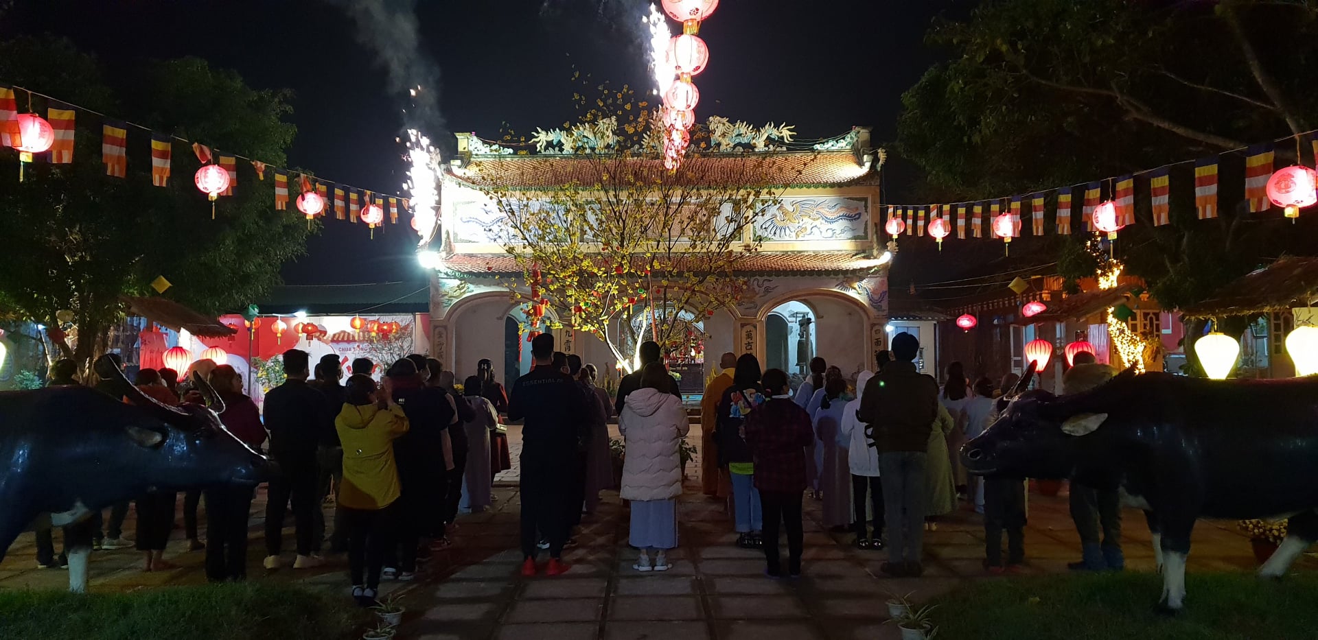 Welcoming the New Year's Eve at Dong Cao Pagoda - Thanh Hoa