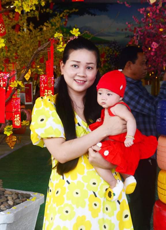 Spring day at Cambodia Hoang Phap pagoda.