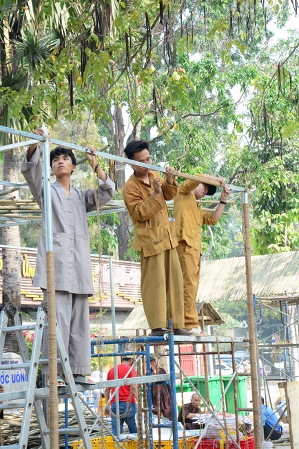 Series photos of preparing for the New Year of Buffalo (part 2)