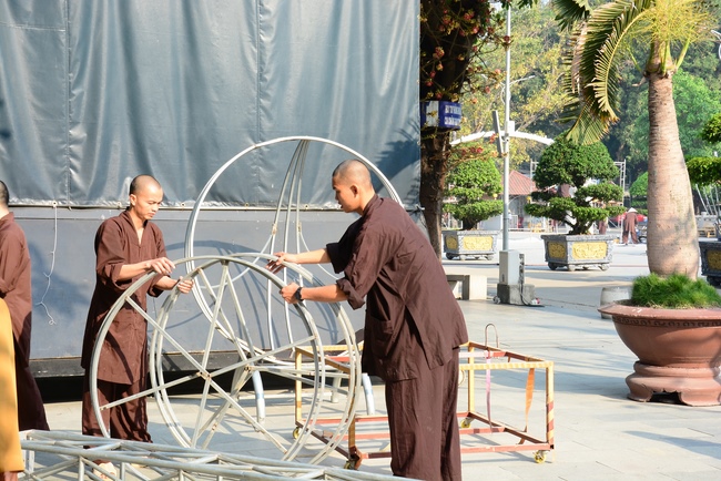 Series photos of preparing for the New Year of Buffalo (part 2)