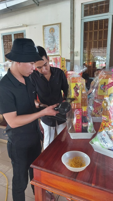 Program Warm spring of An Huong pagoda, An Giang