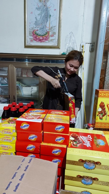 Program Warm spring of An Huong pagoda, An Giang