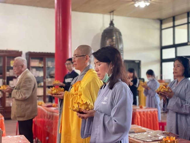 Medicine Buddha assembly Dharma for New Year Praying-for-Peace in Taiwan