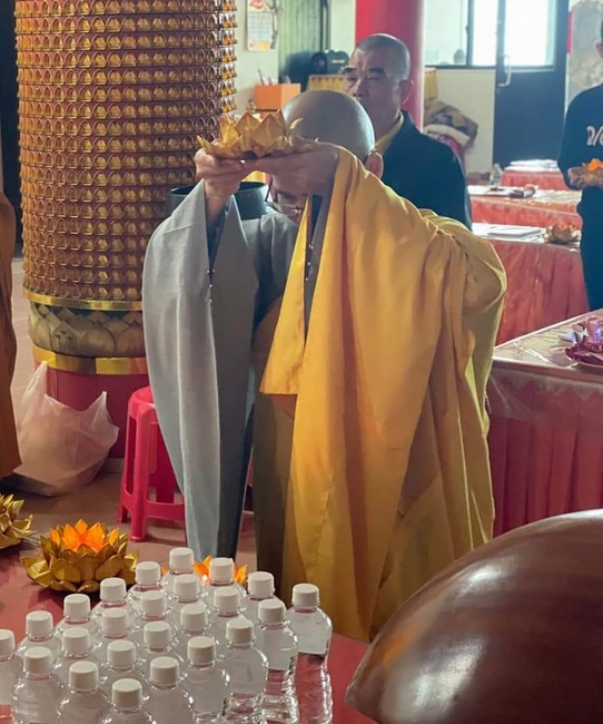 Medicine Buddha assembly Dharma for New Year Praying-for-Peace in Taiwan