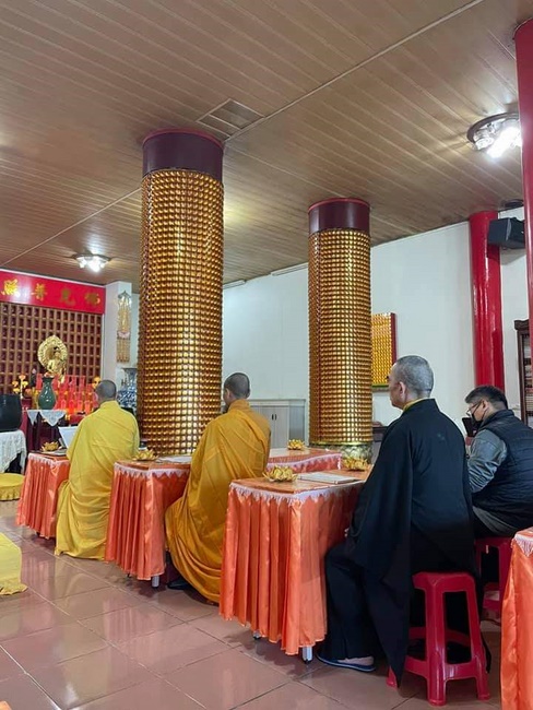 Medicine Buddha assembly Dharma for New Year Praying-for-Peace in Taiwan
