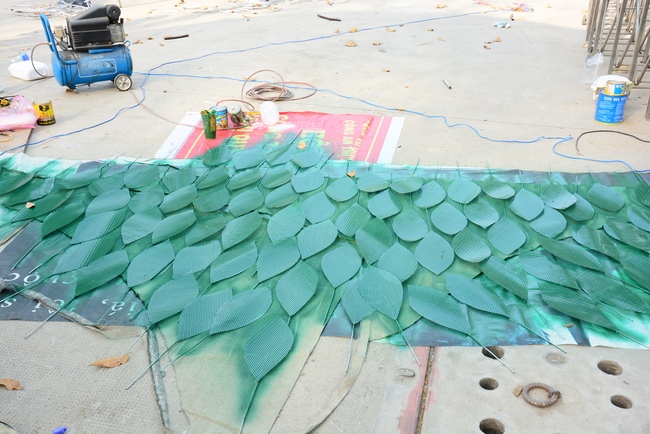 Series photos of preparing for the New Year of Buffalo (part 3)