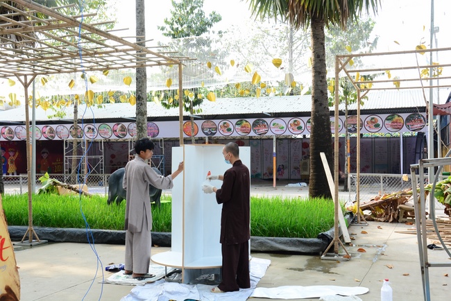 Series photos of preparing for the New Year of Buffalo (part 3)