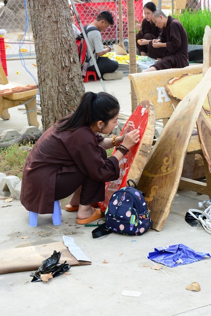 Series photos of preparing for the New Year of Buffalo (part 3)