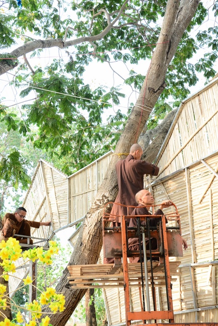 Series photos of preparing for the New Year of Buffalo (part 3)