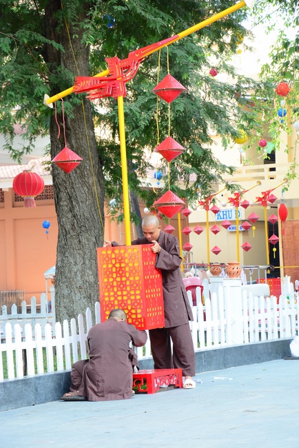 Series photos of preparing for the New Year of Buffalo (part 3)