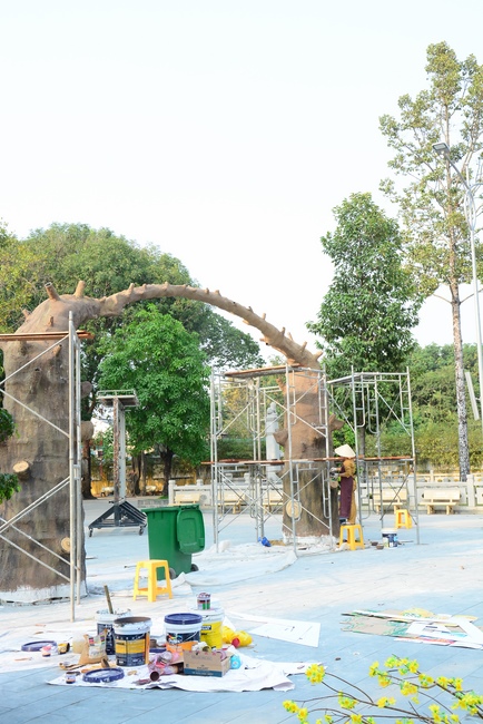 Series photos of preparing for the New Year of Buffalo (part 3)