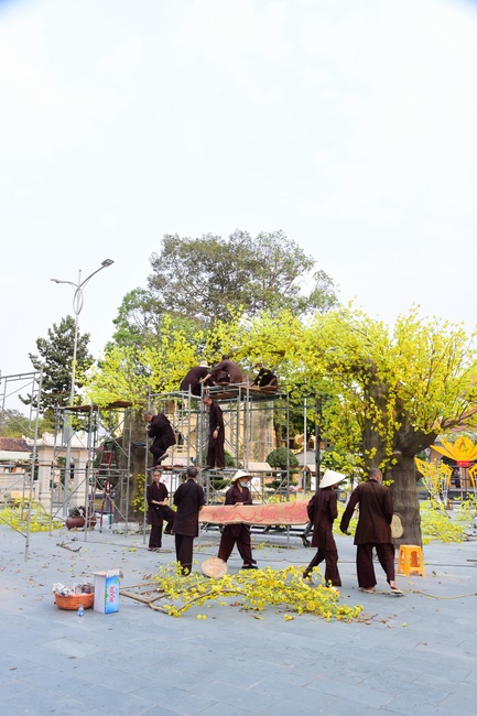 Series photos of preparing for the New Year of Buffalo (part 3)