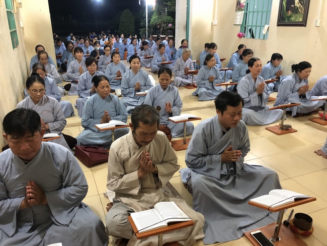 Repentant Ceremony at Suoi Phap Pagoda, Tay Ninh
