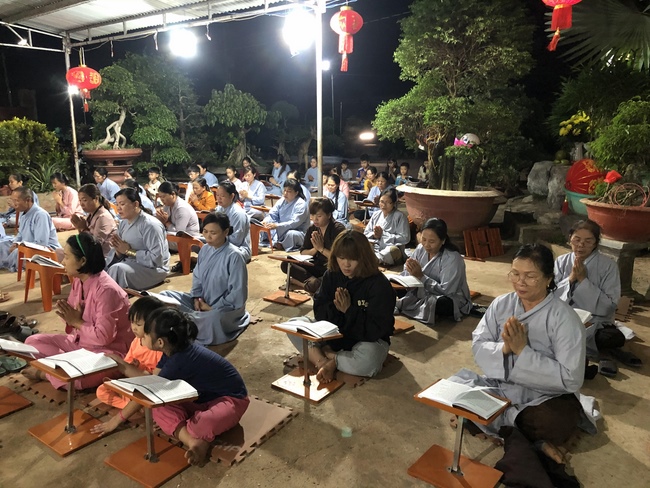 Repentant Ceremony at Suoi Phap Pagoda, Tay Ninh