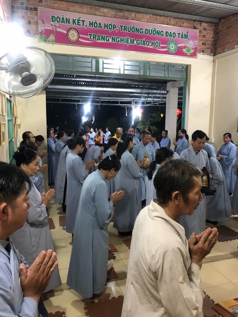 Repentant Ceremony at Suoi Phap Pagoda, Tay Ninh