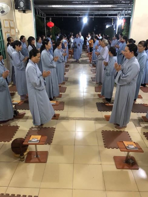 Repentant Ceremony at Suoi Phap Pagoda, Tay Ninh