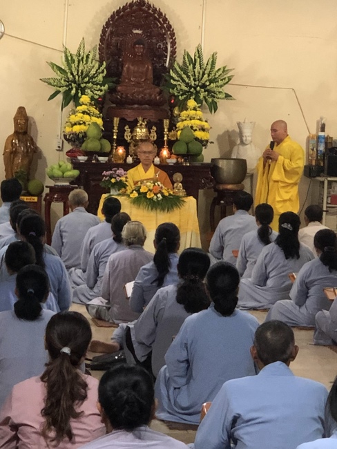 Repentant Ceremony at Suoi Phap Pagoda, Tay Ninh