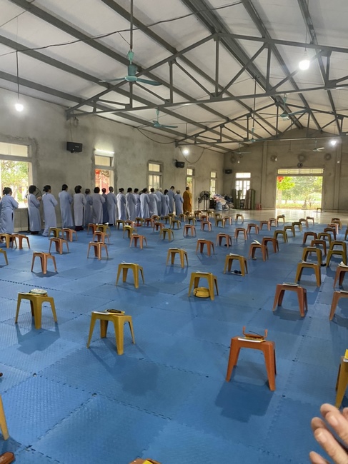 The 7th Retreat I have returned ... at Dong Cao Pagoda, Thanh Hoa