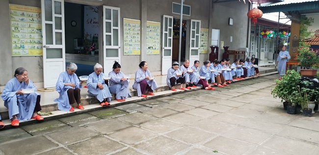 The 7th Retreat I have returned ... at Dong Cao Pagoda, Thanh Hoa