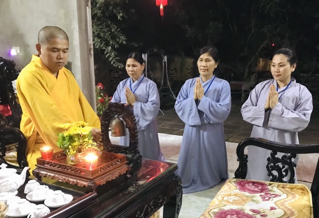 The 7th Retreat I have returned ... at Dong Cao Pagoda, Thanh Hoa