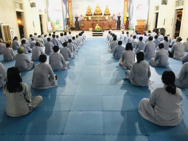 The 7th Retreat I have returned ... at Dong Cao Pagoda, Thanh Hoa