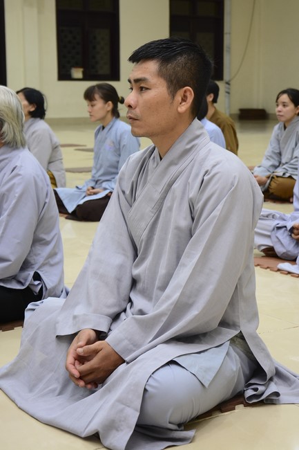 Opening a class approaching Nikāya at Hoang Phap Pagoda