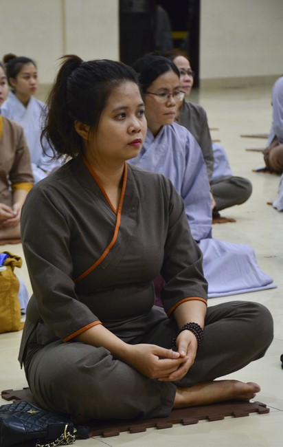 Opening a class approaching Nikāya at Hoang Phap Pagoda