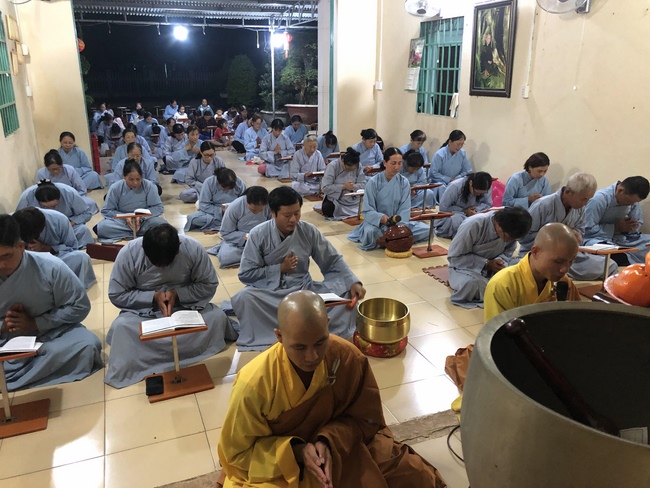 Repentant Ceremony at Suoi Phap Pagoda, Tay Ninh