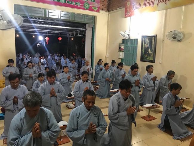 Repentant Ceremony at Suoi Phap Pagoda, Tay Ninh